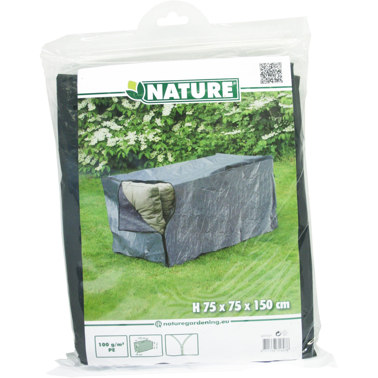 Nature garden furniture cover for lounge cushions (shill