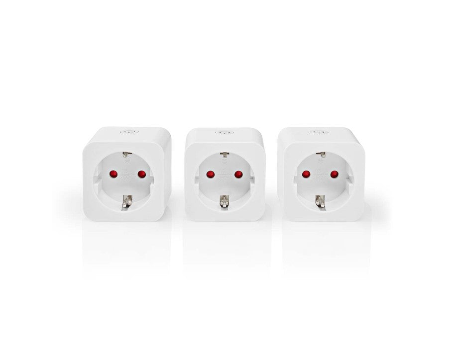 Nedis inteligentná wi-fi zástrčka - sada 3 ks