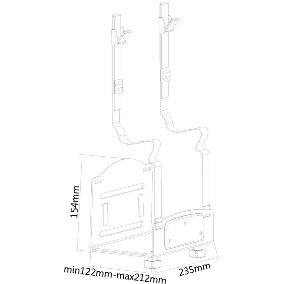 Neomount par le porte-processeur du CPU-W100BLACK
