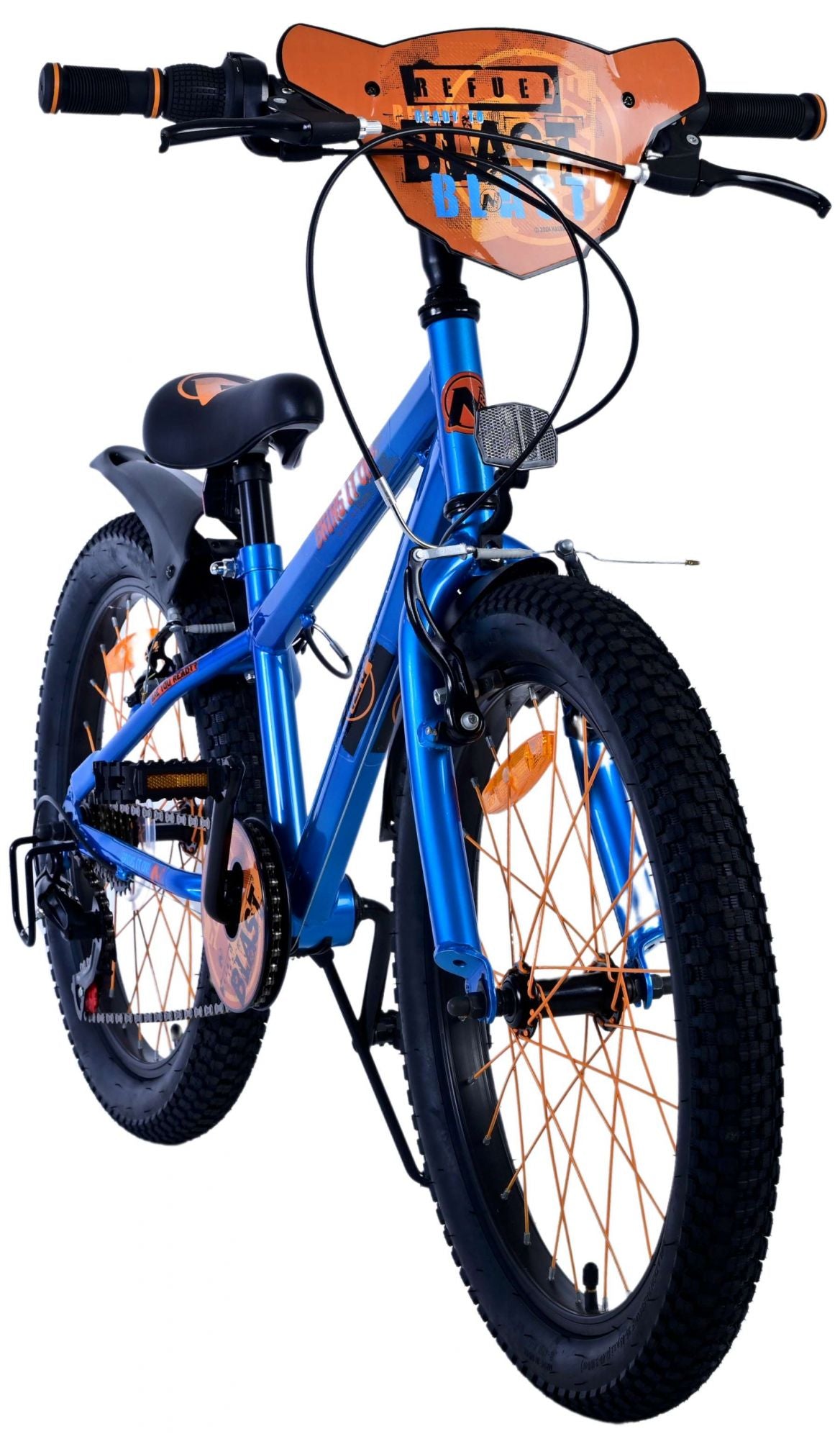 Nerf children's bicycle - boys - 20 inch - satin blue - 6 speed