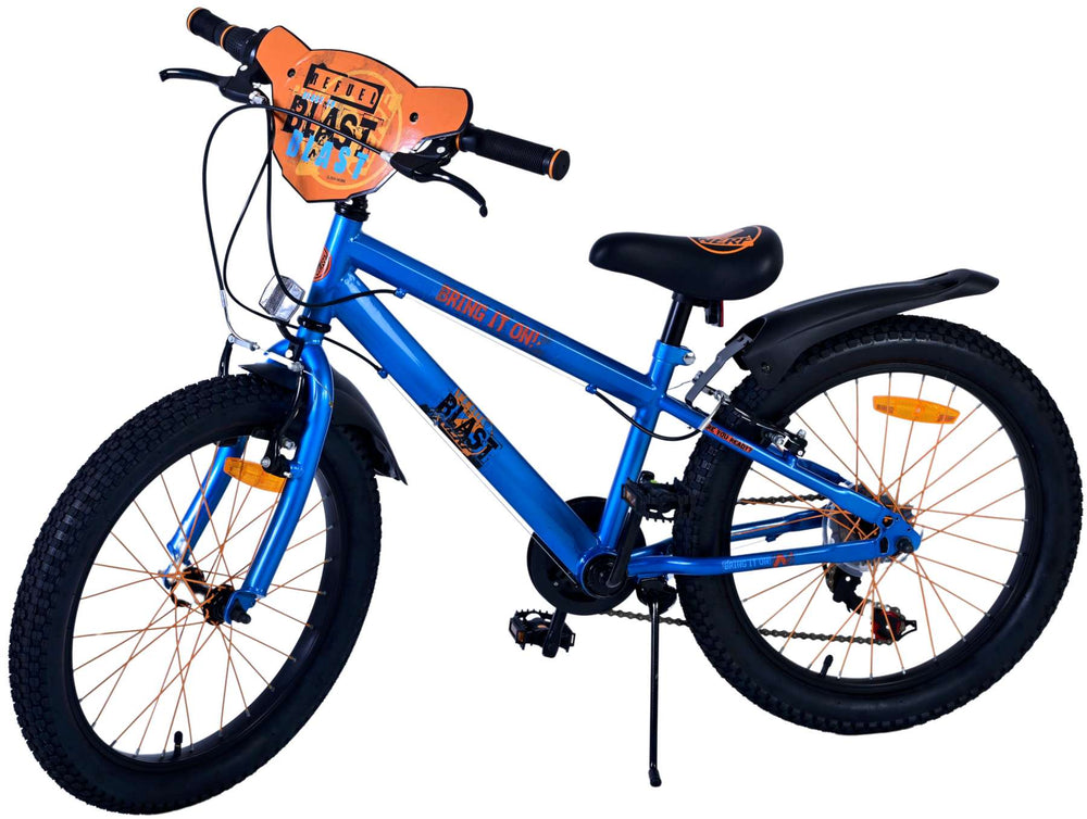 Nerf children's bicycle - boys - 20 inch - satin blue - 6 speed