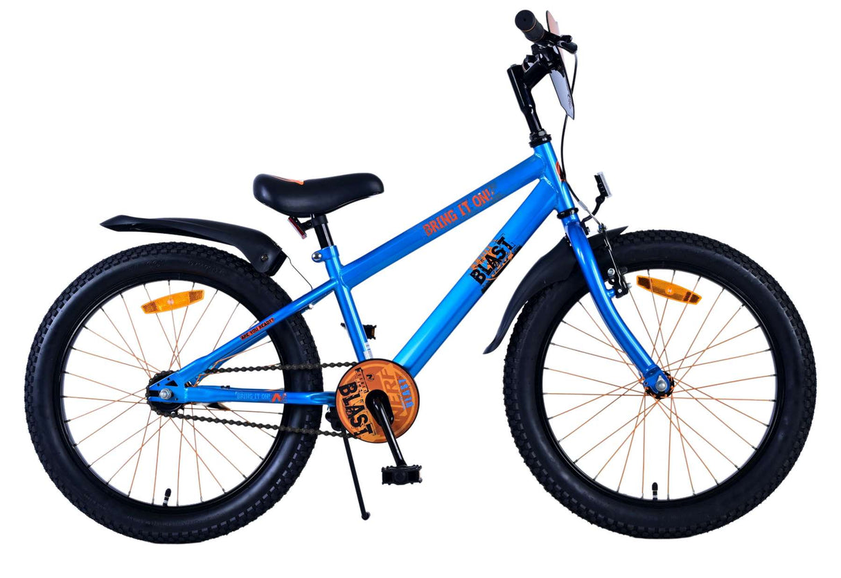 Nerf children's bicycle - boys - 20 inch - satin blue