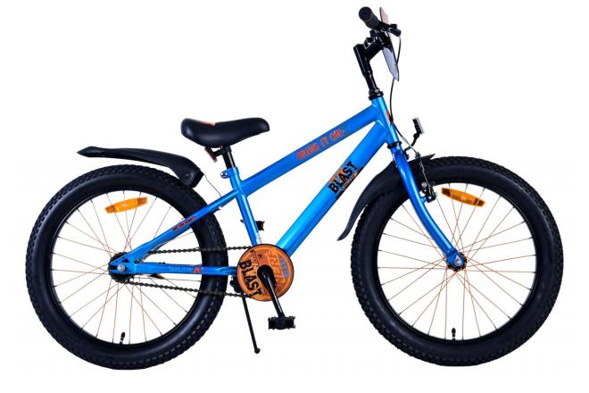 Nerf children's bicycle - boys - 20 inch - satin blue