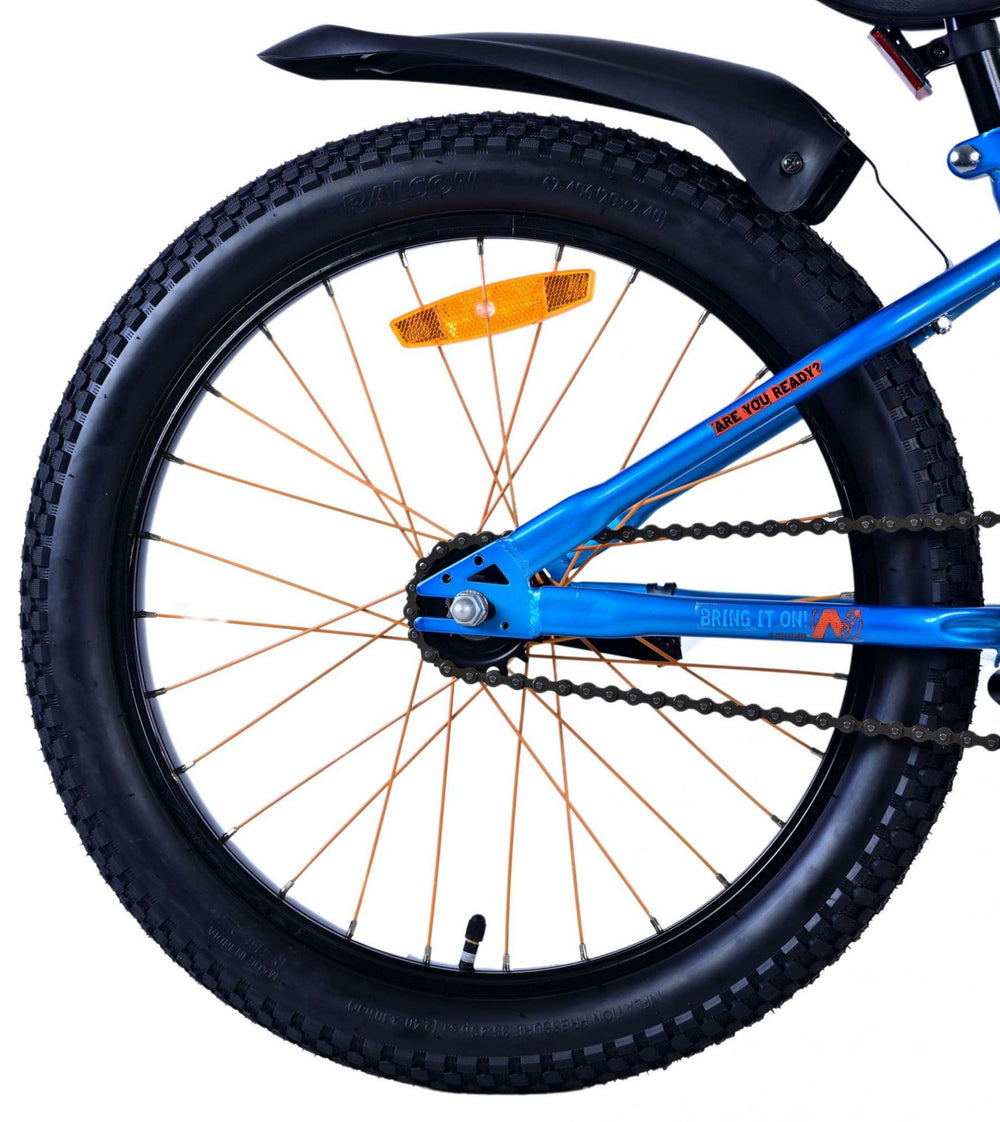 Nerf children's bicycle - boys - 20 inch - satin blue