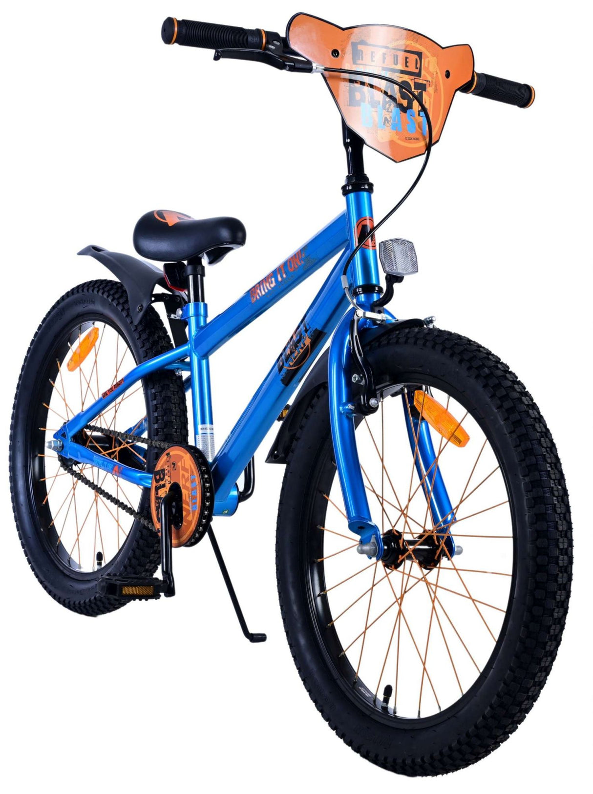 Nerf children's bicycle - boys - 20 inch - satin blue