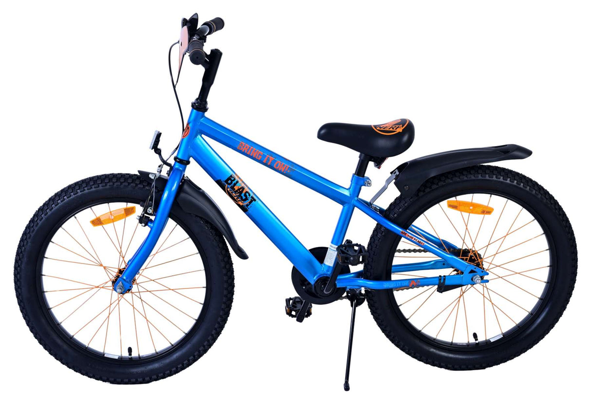 Nerf children's bicycle - boys - 20 inch - satin blue