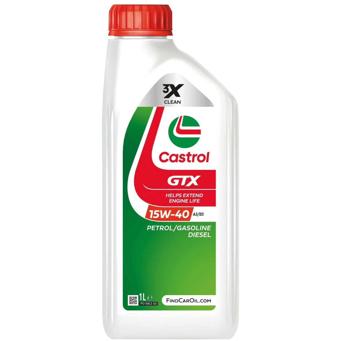 Castrol engine oil gtx 15w40 1l