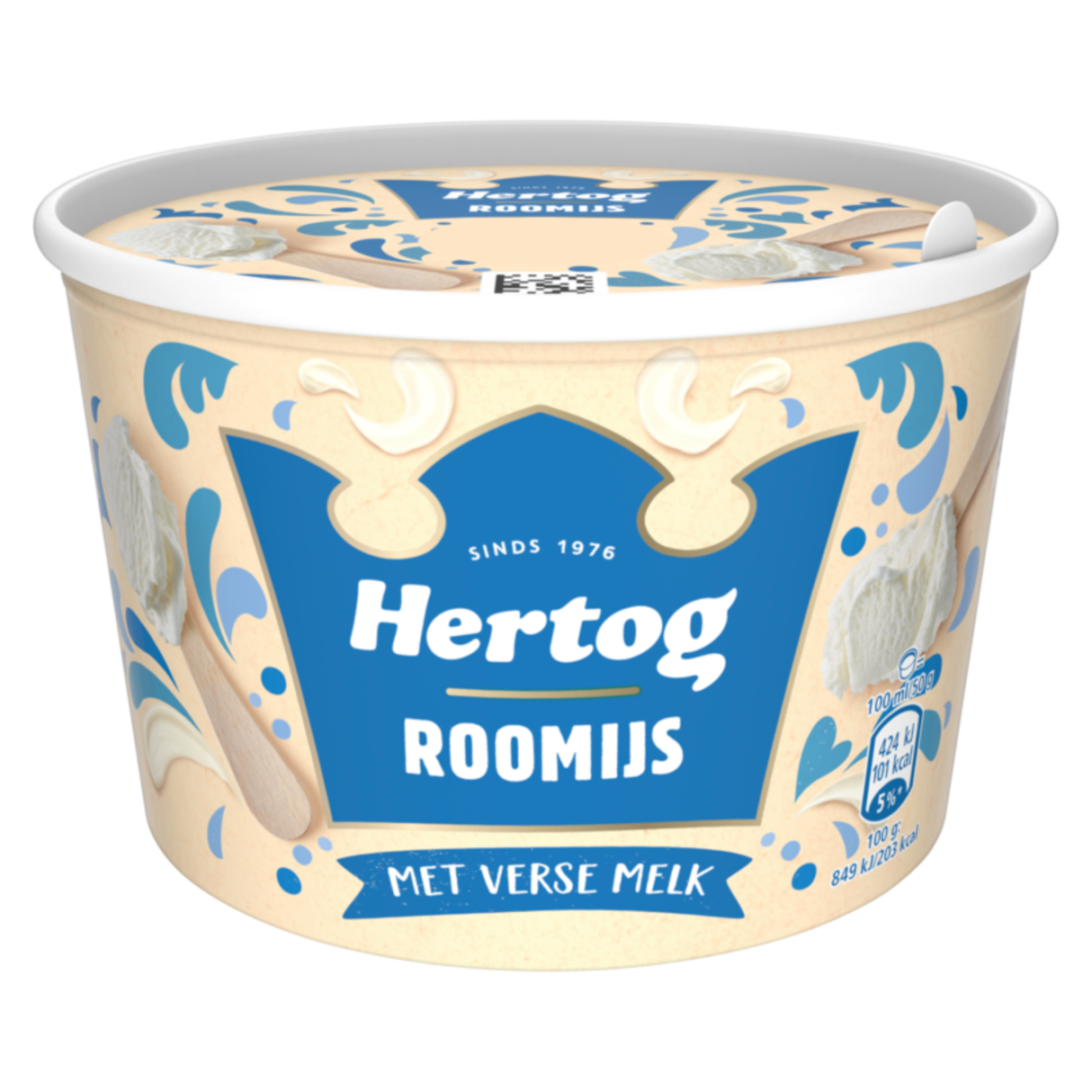 Hertog ola roomijs speciaal beker (24x100 ml)