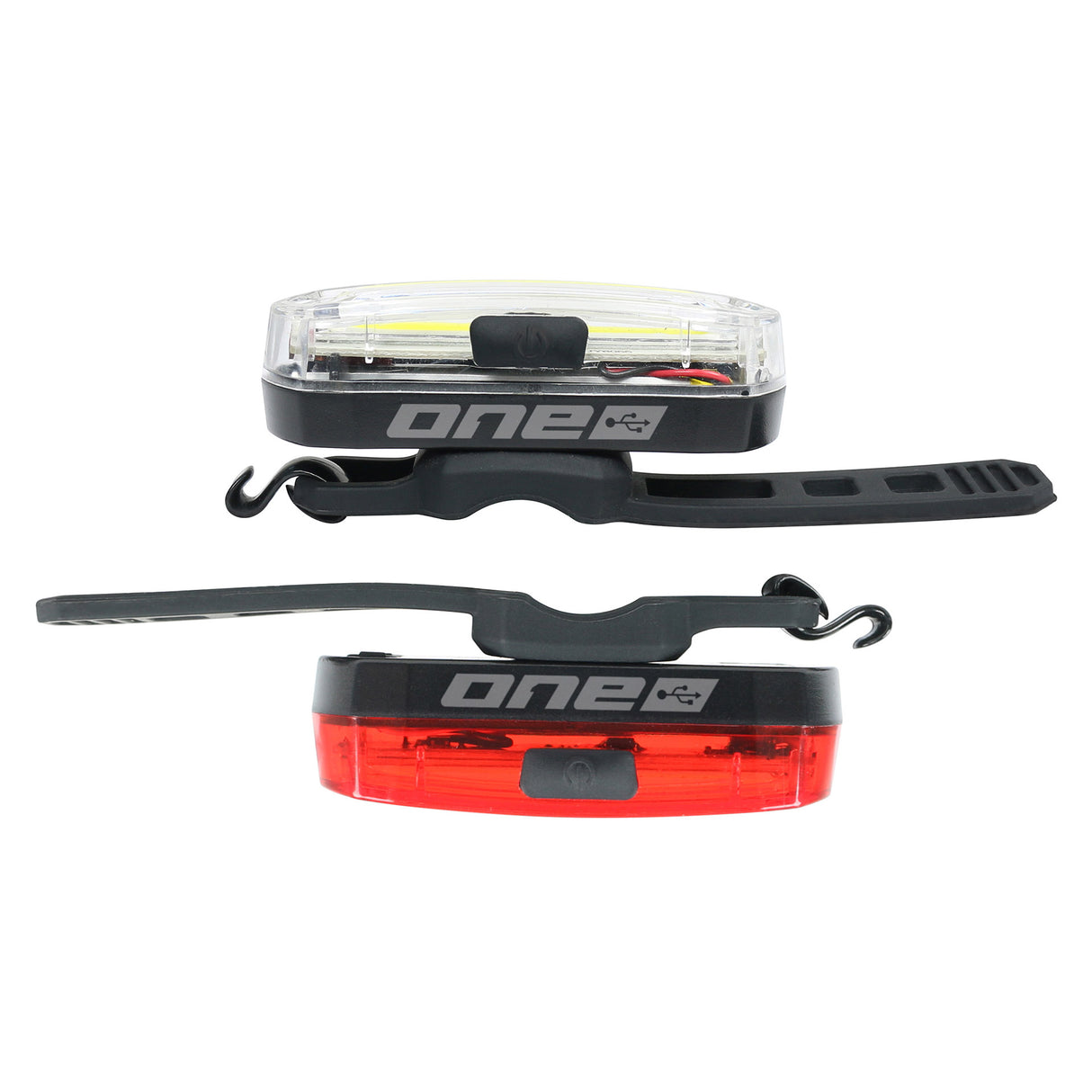 One Lighting Set 30 USB rechargeable black