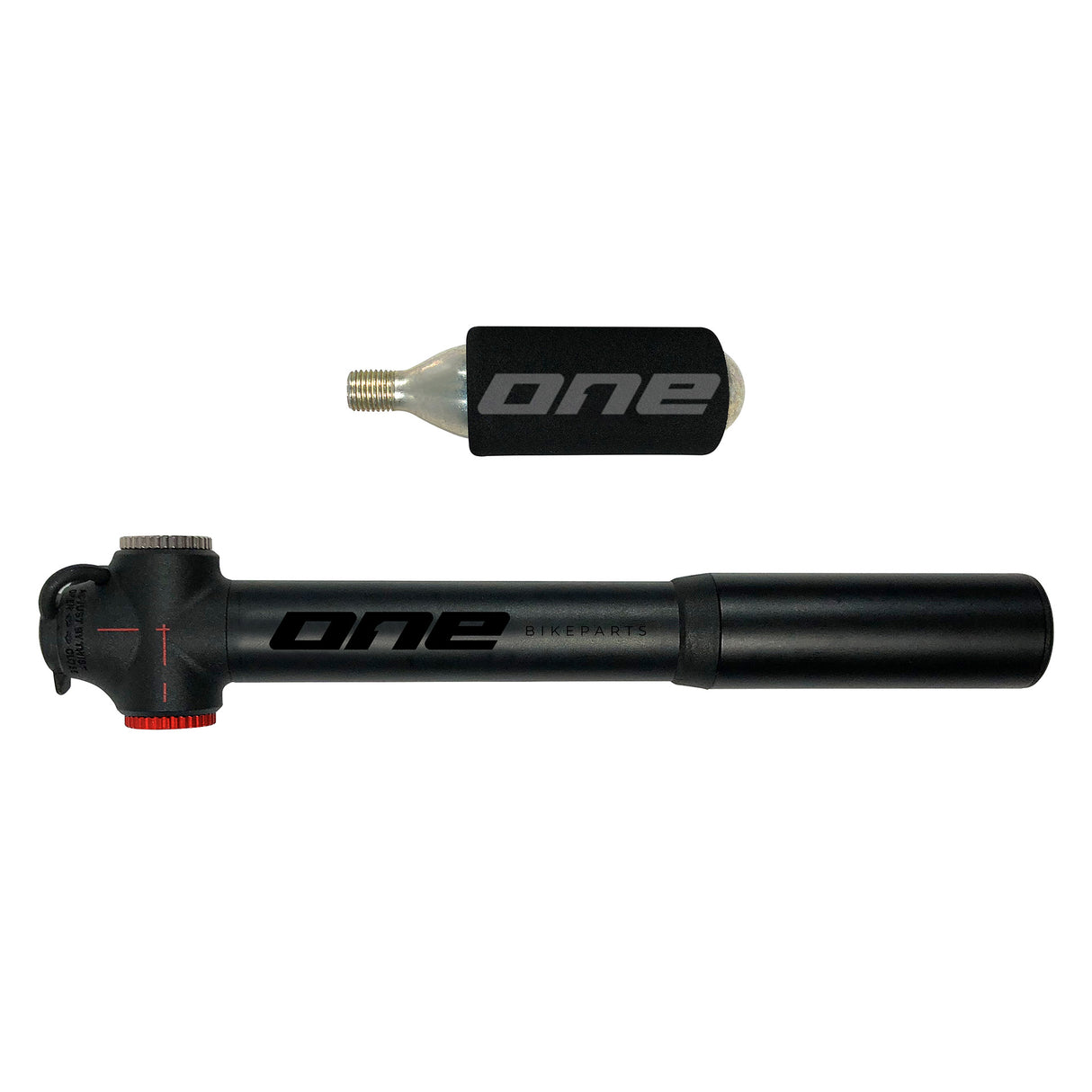 One hand pump 90 mini pump black