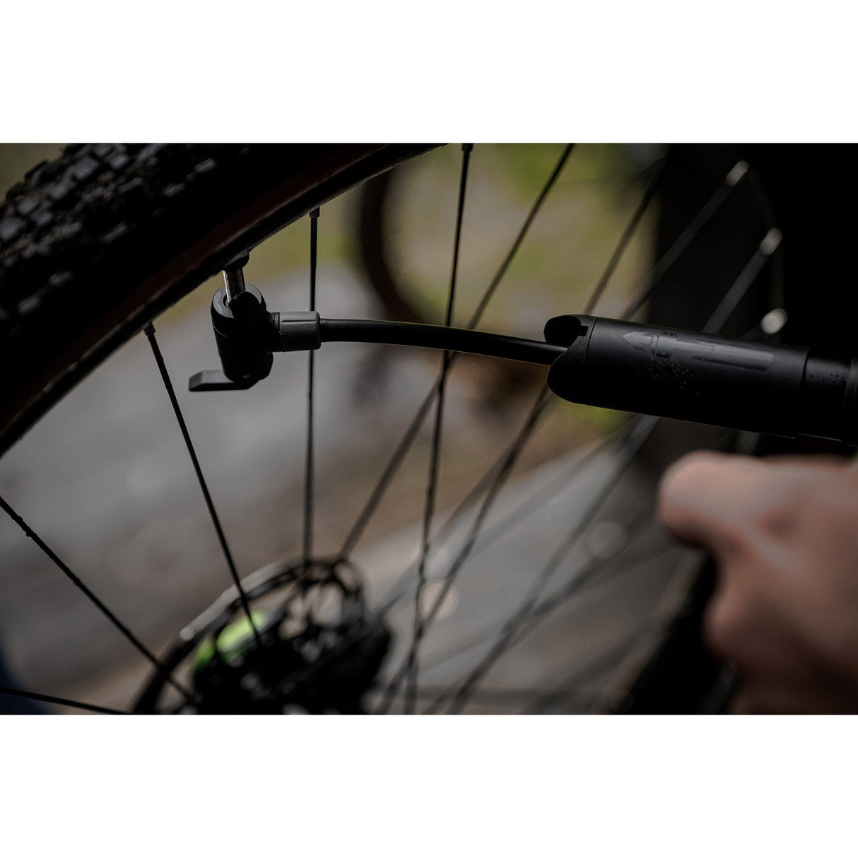 Eine Handpumpe 70 Mini -Pumpe schwarz