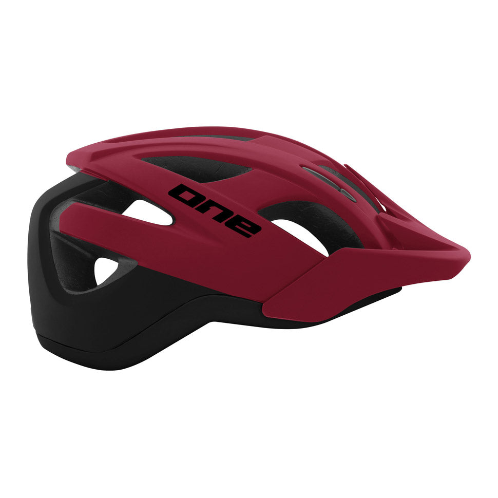 One helmet trail pro sm (55-58) black red