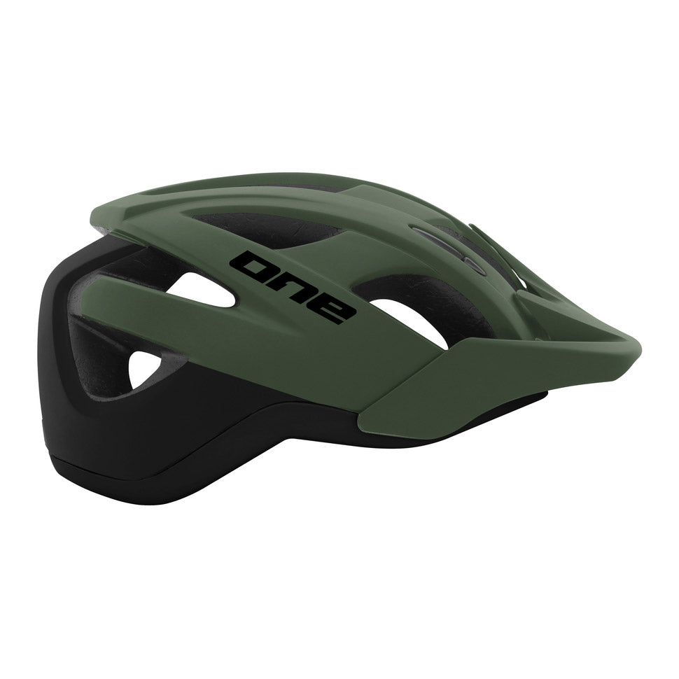 One helmet trail pro ml (58-61) black khakki