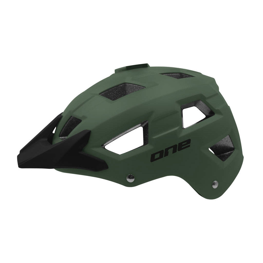 One helmet trail sm (54-58) black khakki