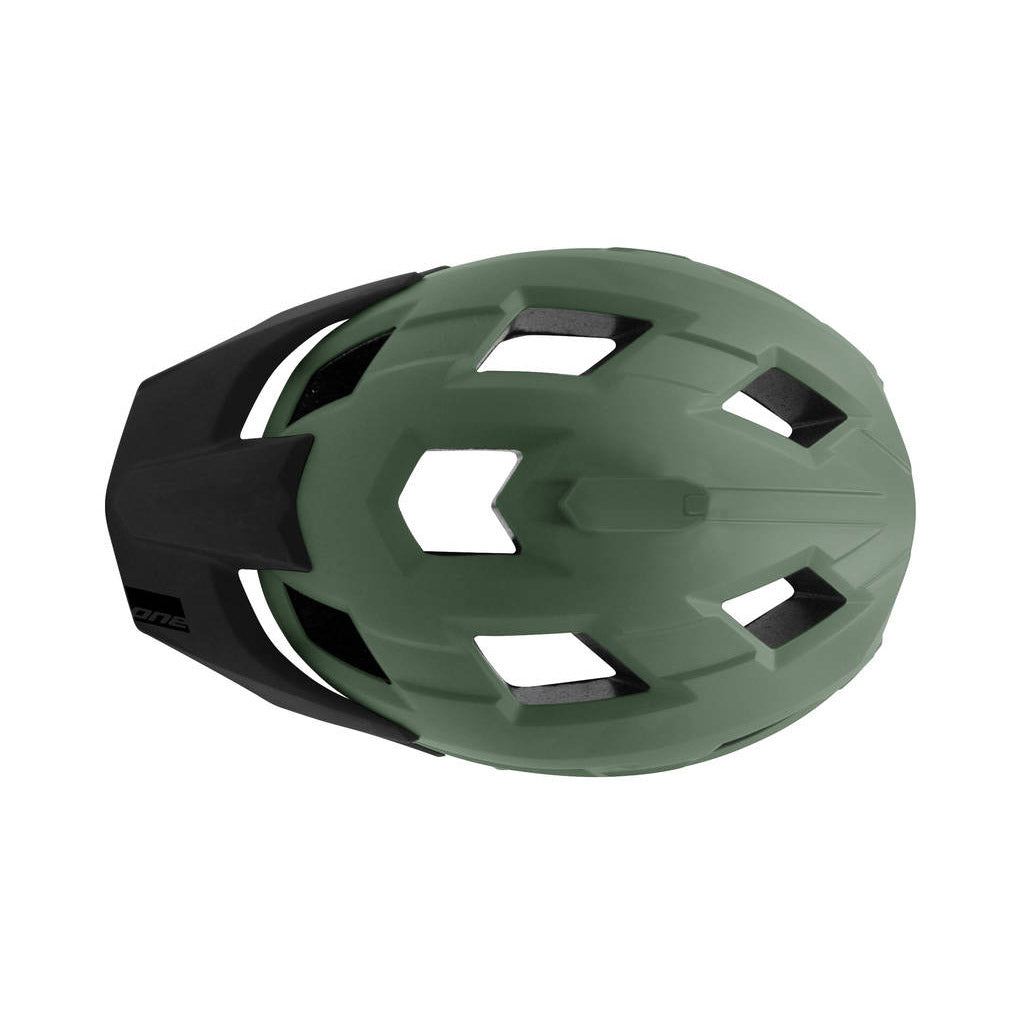 One helmet trail sm (54-58) black khakki