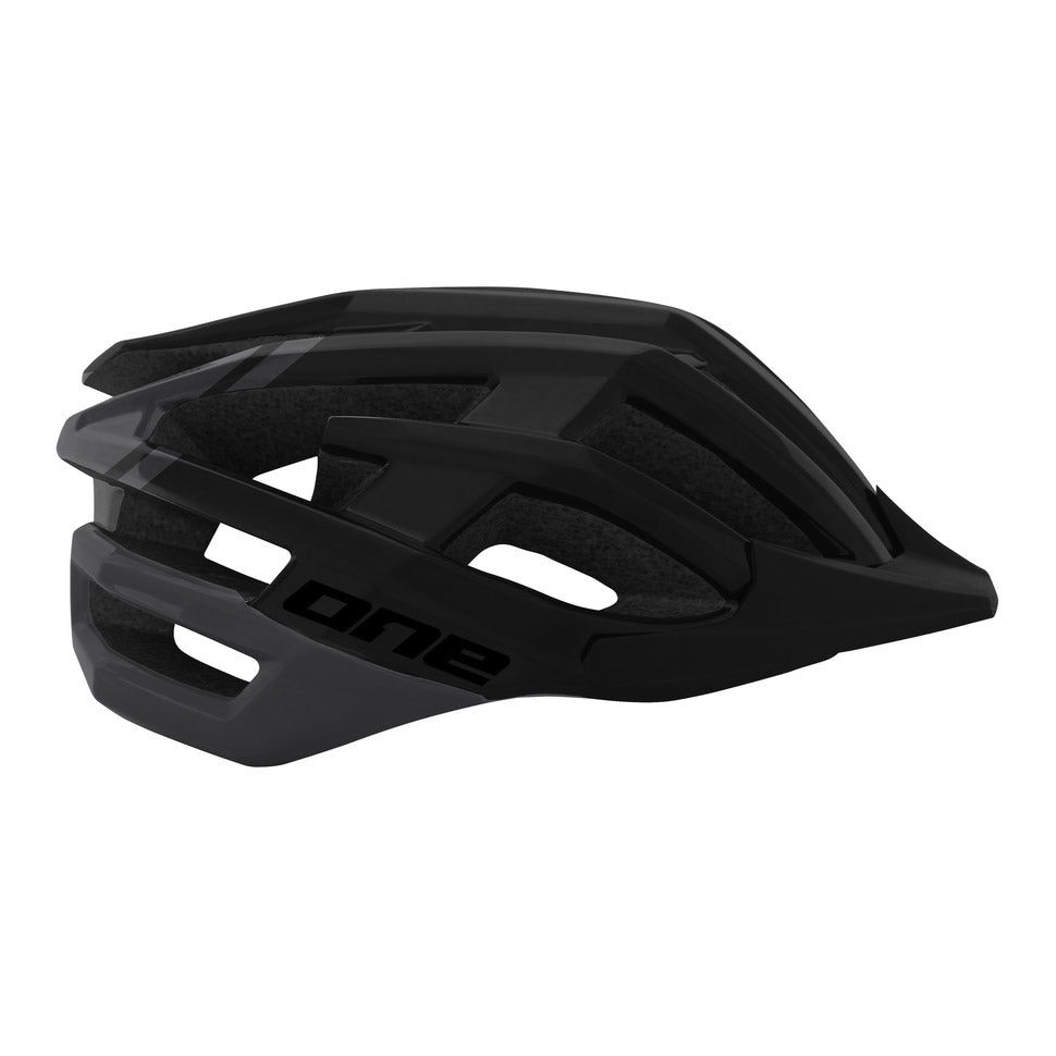 One One Helm MTB Race M L (57-61) Negro Gray