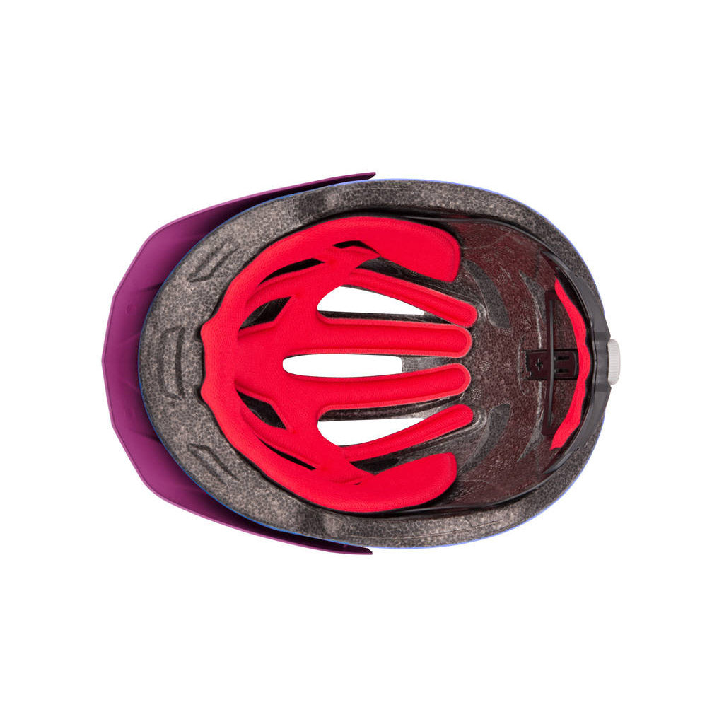 Um capacete F.L.Y. Xxs xs (47-52) roxo azul