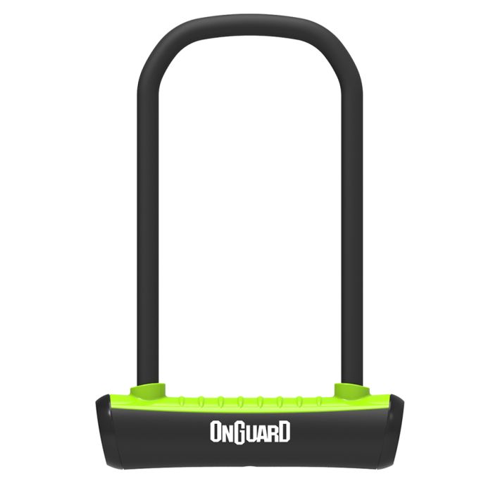 Onguard neon u-lock std (115 x 230mm - 11mm) - green