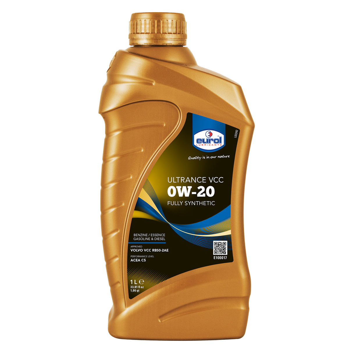 Eurol Ultrance Motor Oil VCC 0W20 A1 B1 1-liter E100017