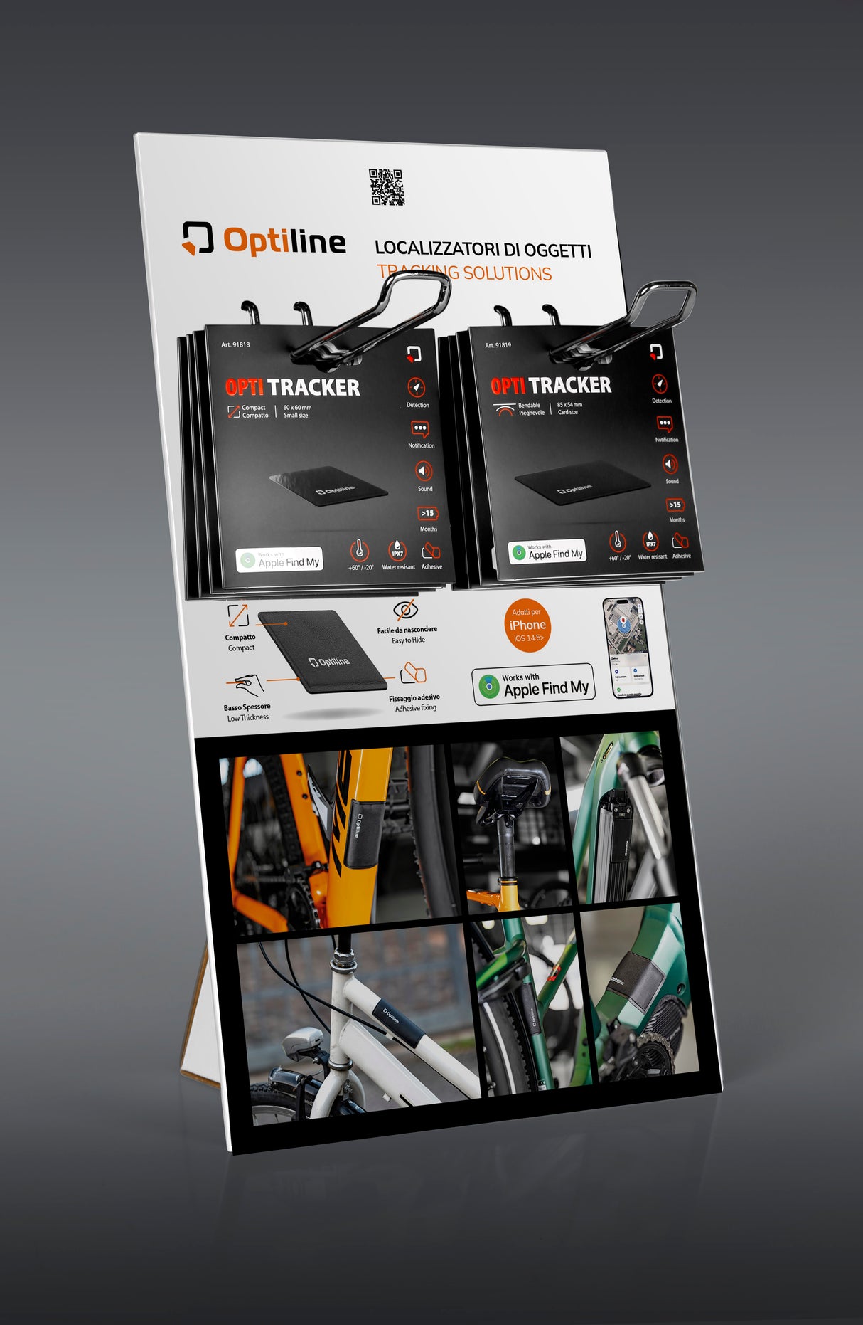Optiline tracker counter display complete