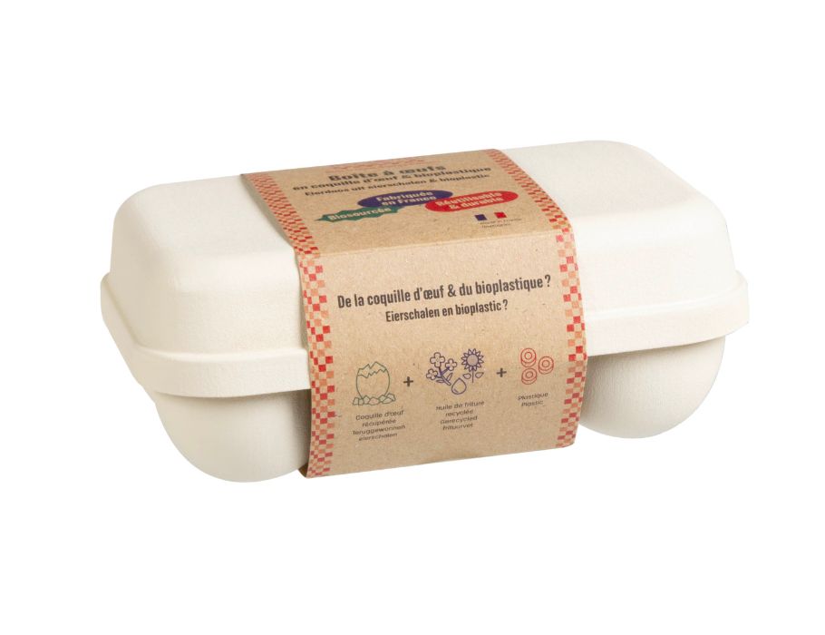 Ah! Tableau! Boîte à œufs pour 6 œufs naturels