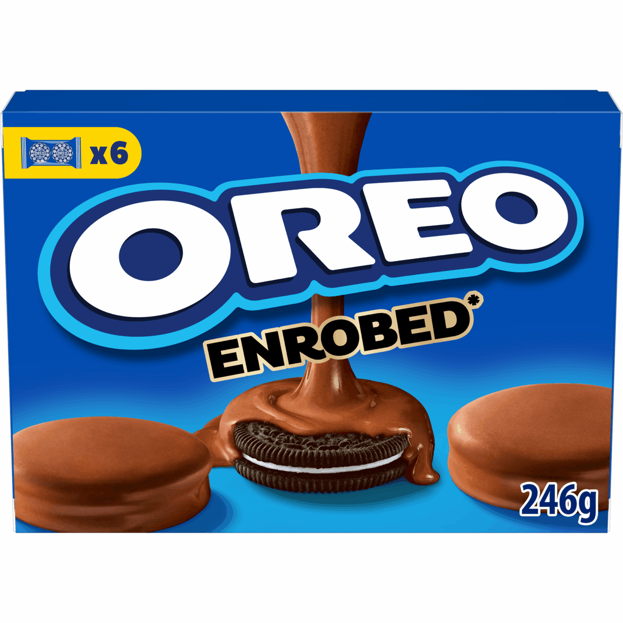 Oreo padengtas pieniškas šokoladas (10x246gr)