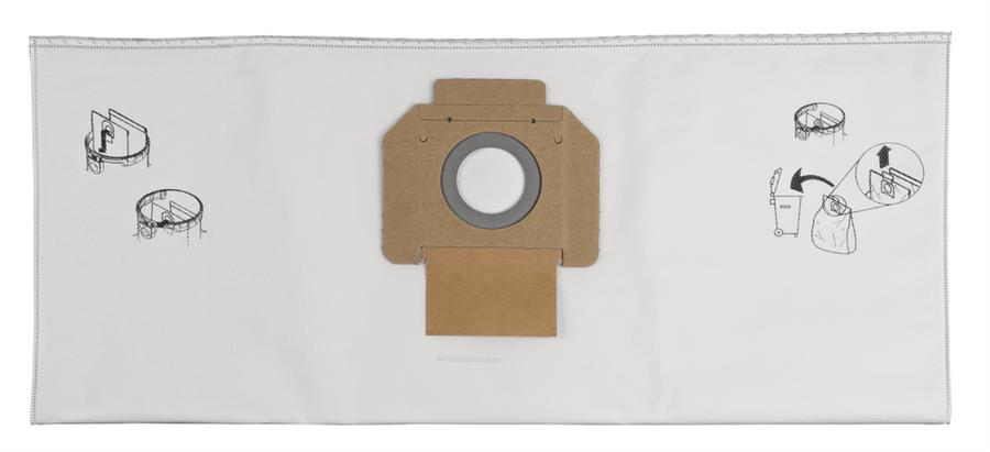 Makita fleece stofzakken 7l (5st)