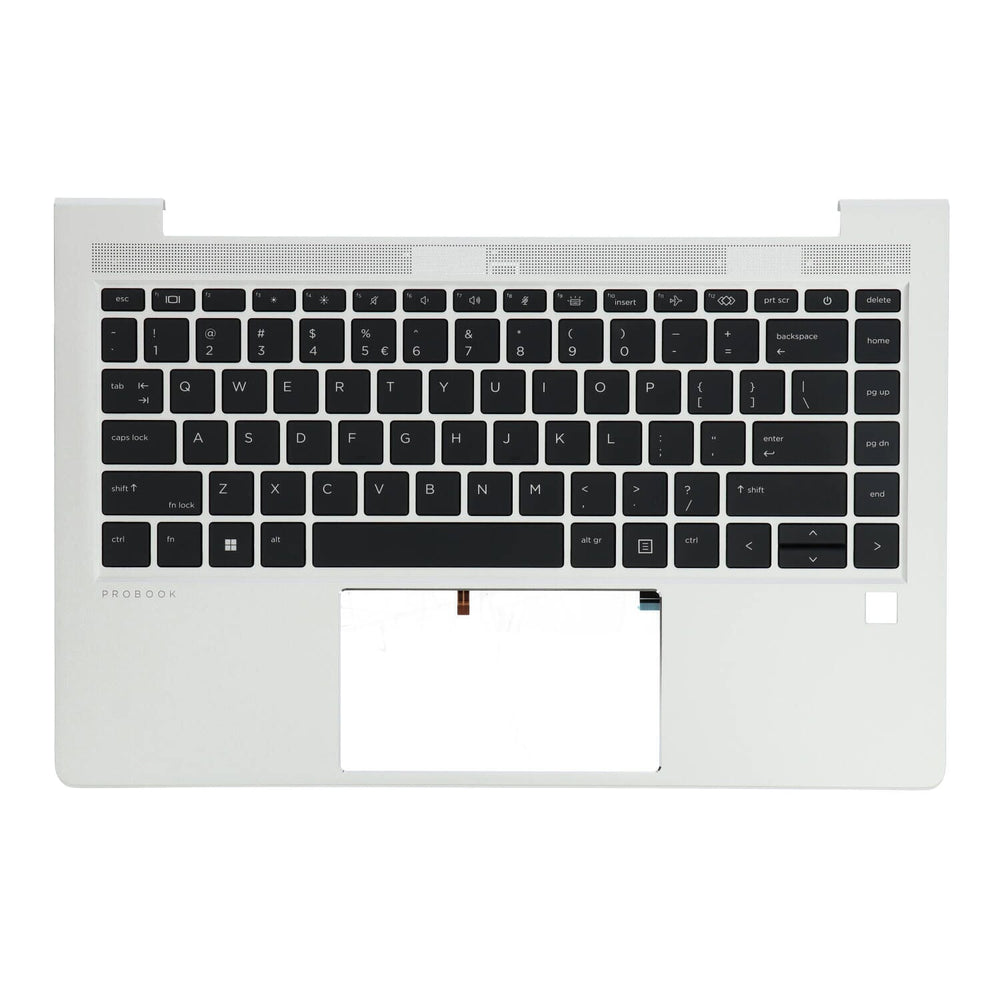 HP Laptop Keyboard Qwerty US + Top Cover, Backbelyst