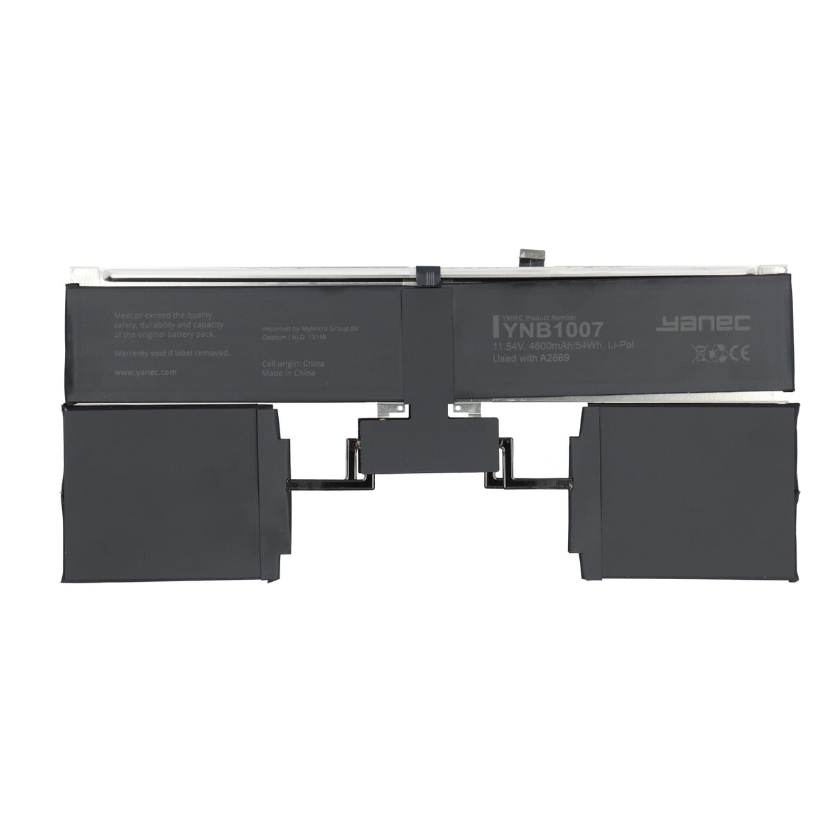 Yanec macbook accu 4600mah