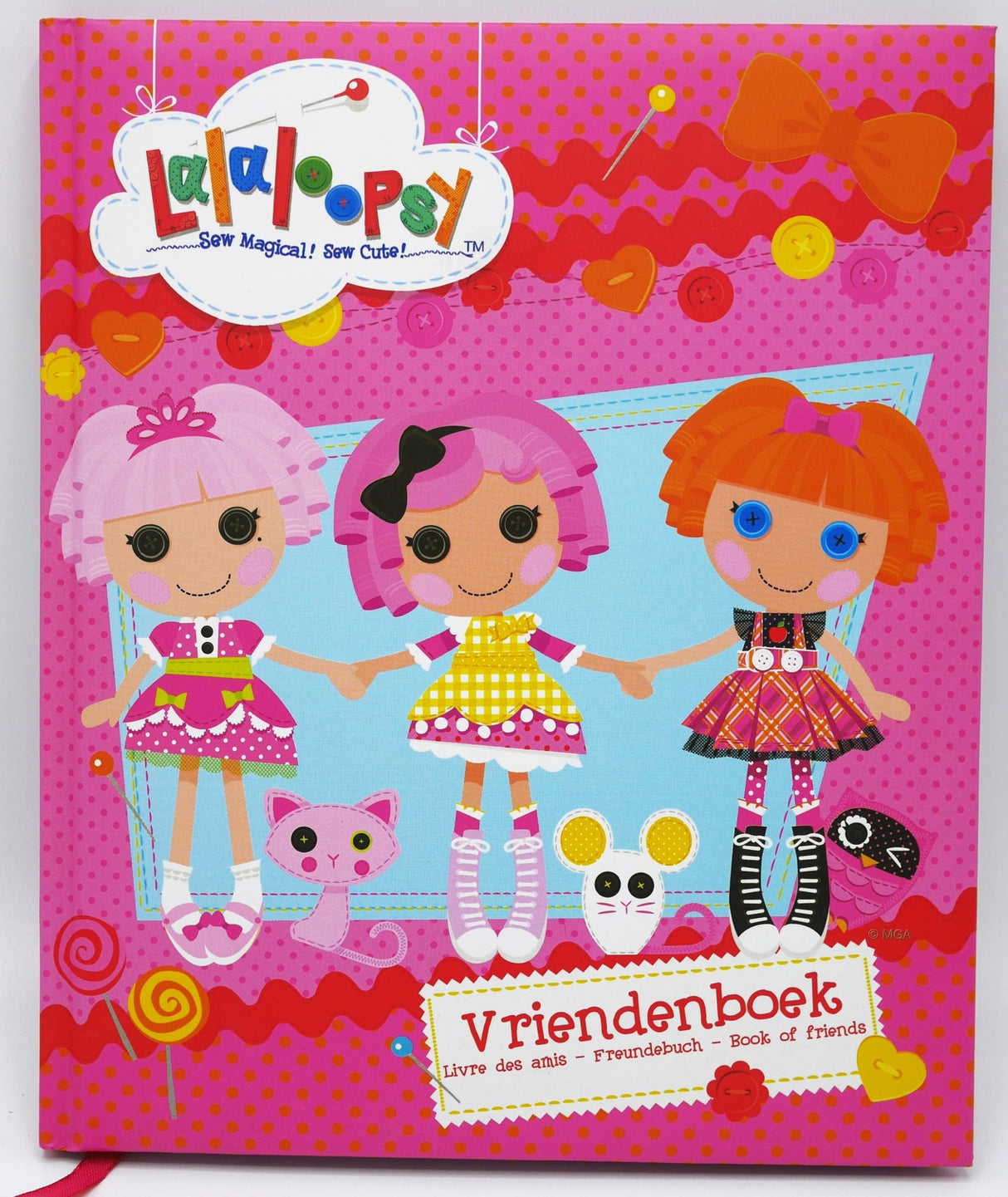 Van der Doelen Lalaloopsy Friends Book Lassen Sie alle Ihre besten Freunde hier schreiben