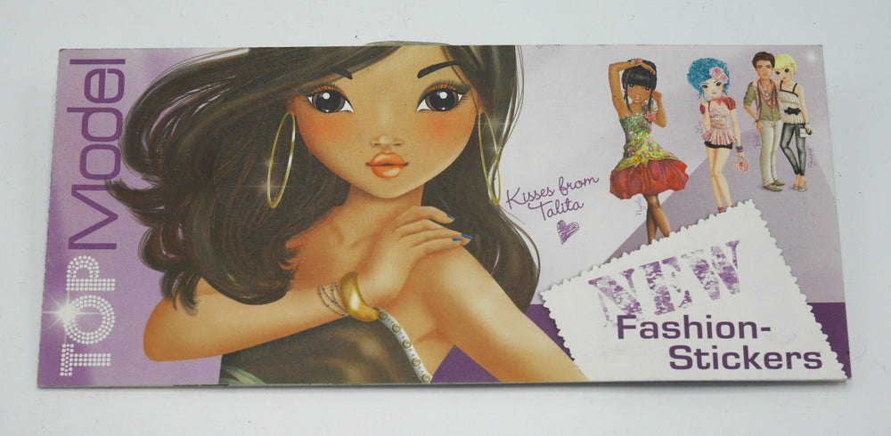 Van der Doelen top model - 4 sheets of fashion stickers