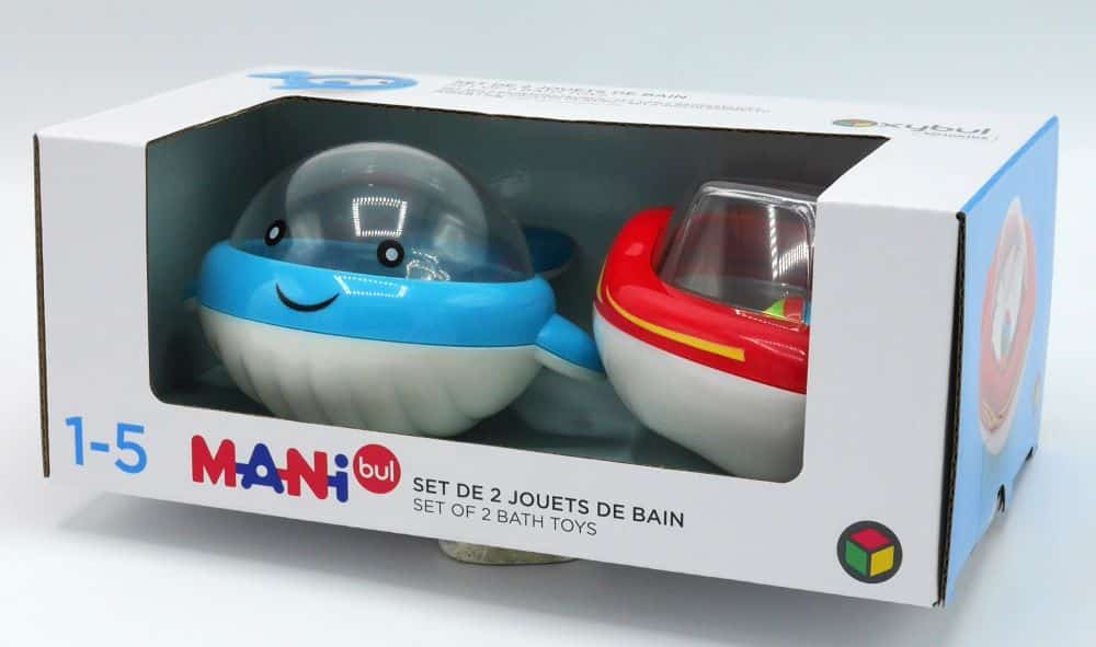 Playgo - bath play set with fish and boat