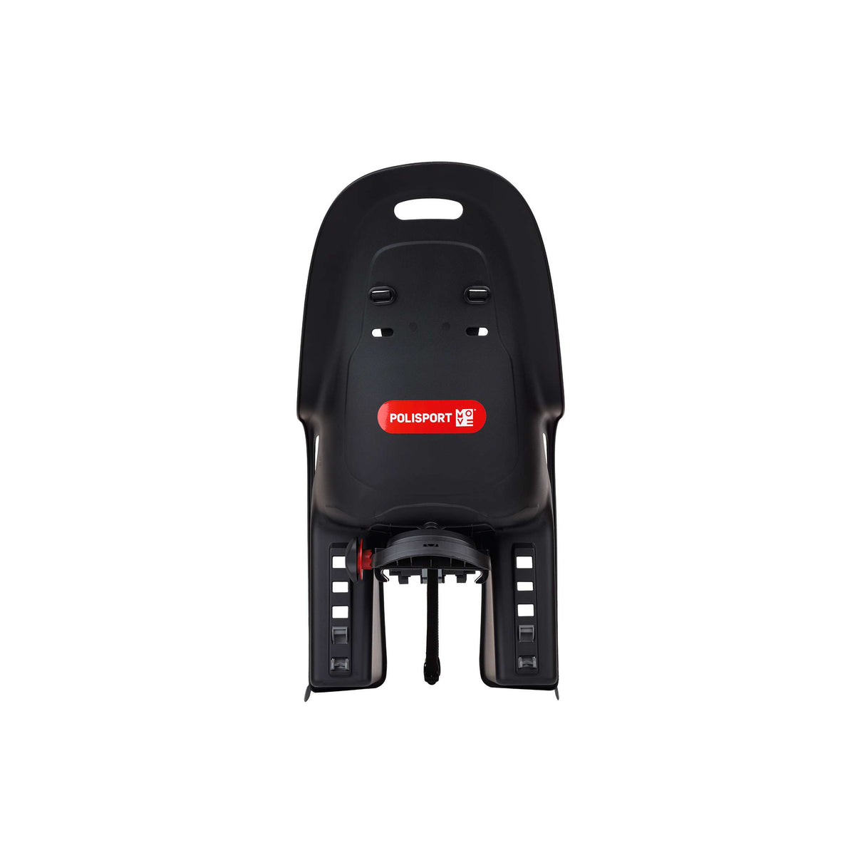 Polisport rear seat koari luggage carrier black gray