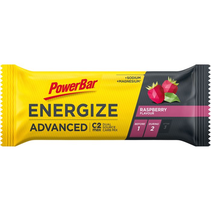 Powerbar energize advanced (15 x 55gr) - raspberry