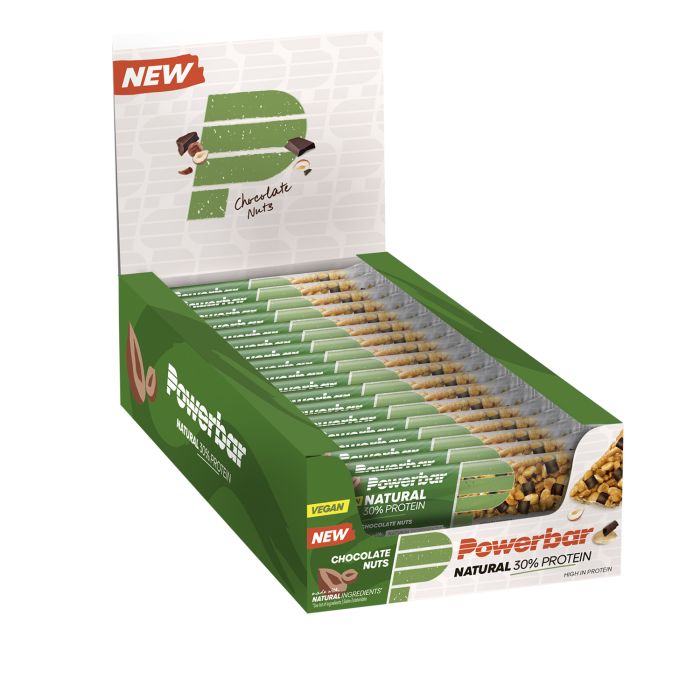 Powerbar natural protein (18 x 40gr) - chocolate nuts