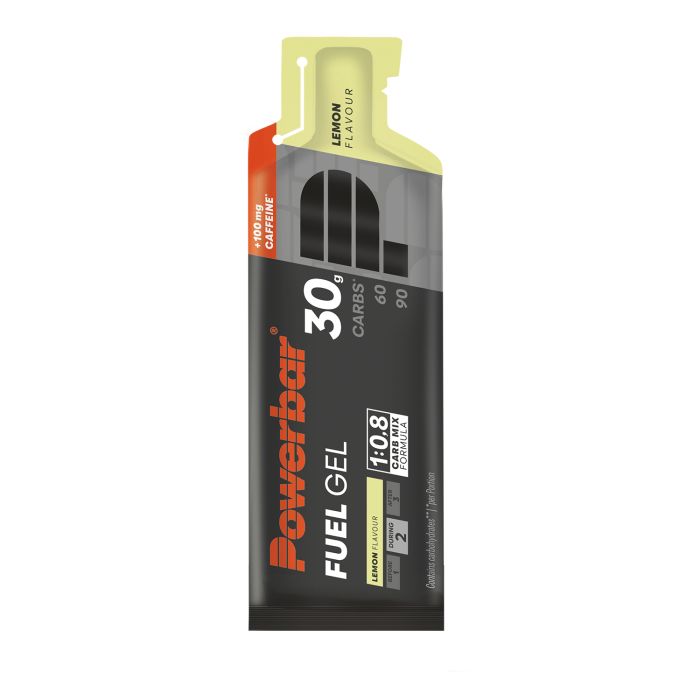 Gel combustible Powerbar 30 (12 x 50ml) - citron (caféine)