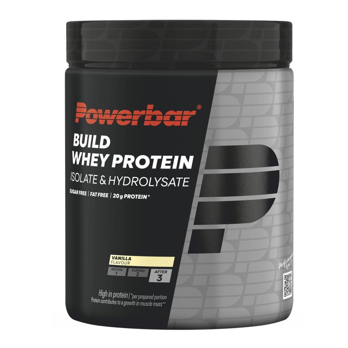 Powerbar build whey protein - isolate hydrolysate (1 x 550gr) - vanilla