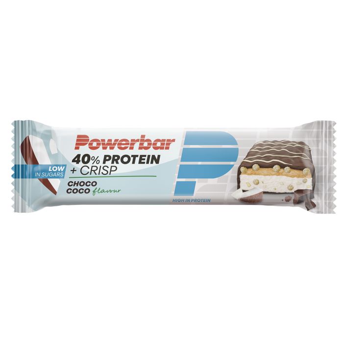 Powerbar 40% protein+ crisps (12 x 40gr) - choco coco