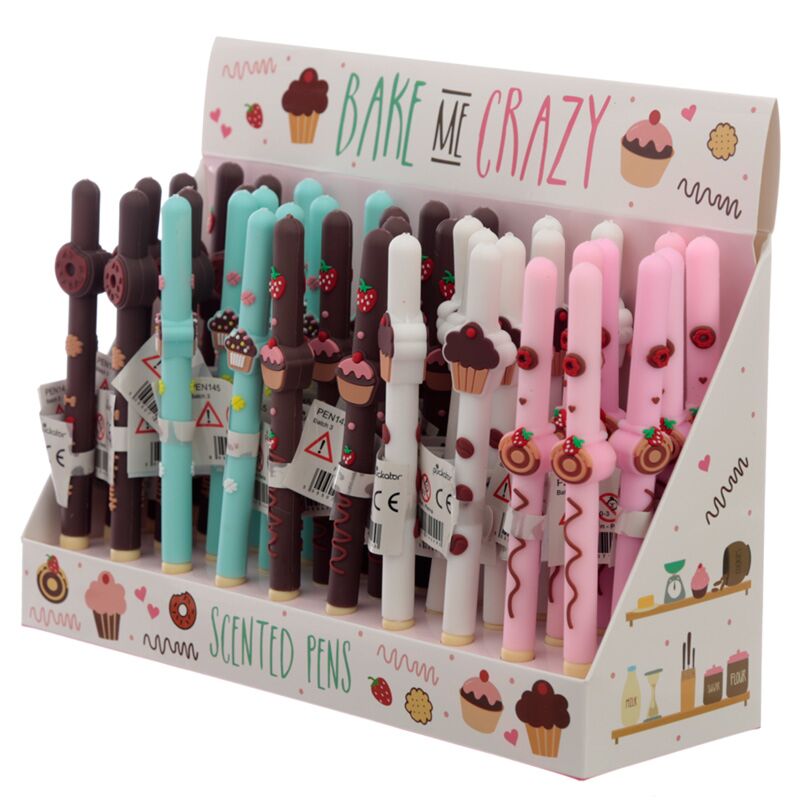 Cake-scented fine writing pen - black