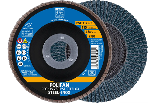 Pferd lamellenschijf 125mm z40psf steelox | 10 stuk stuks