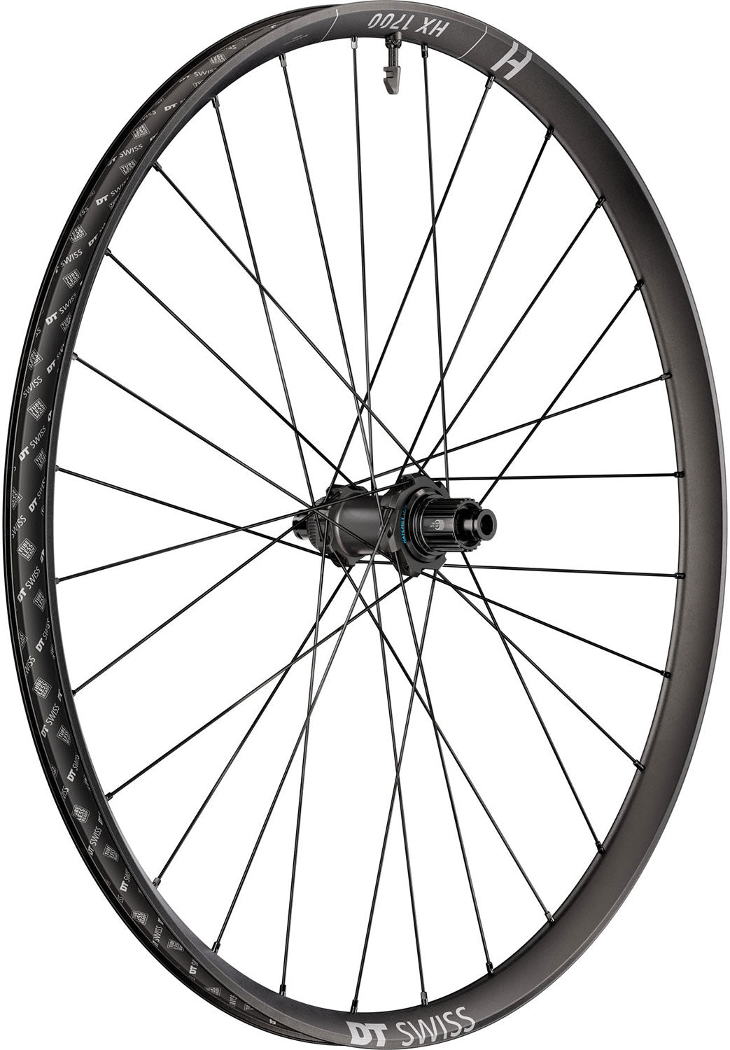 Dt swiss hx 1700 spline 30 27.5 cl boost rear wheel | shimano micro spline