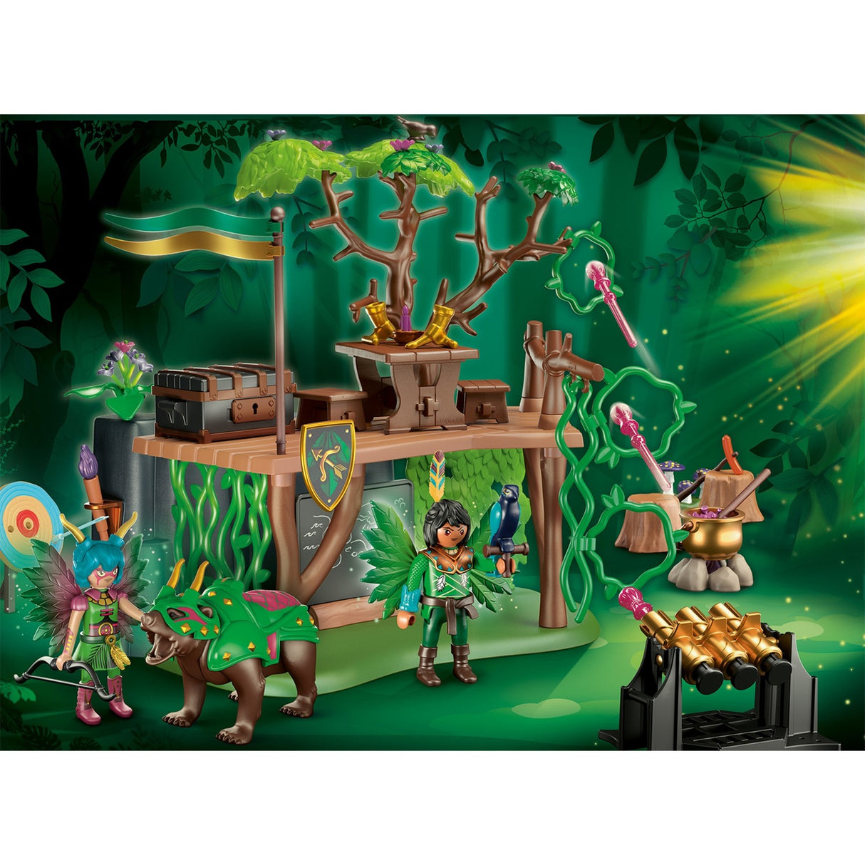 PLAYMOBIL Campa Traenála Ayuma