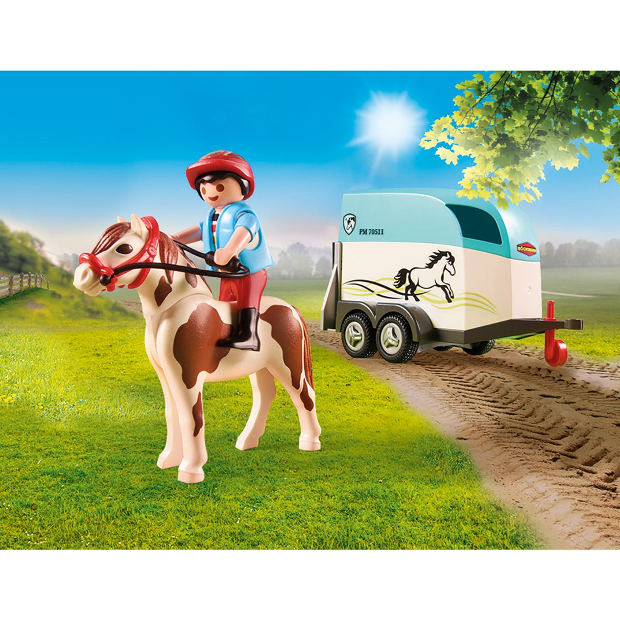 Playmobil Country Auto z przyczepą 70511