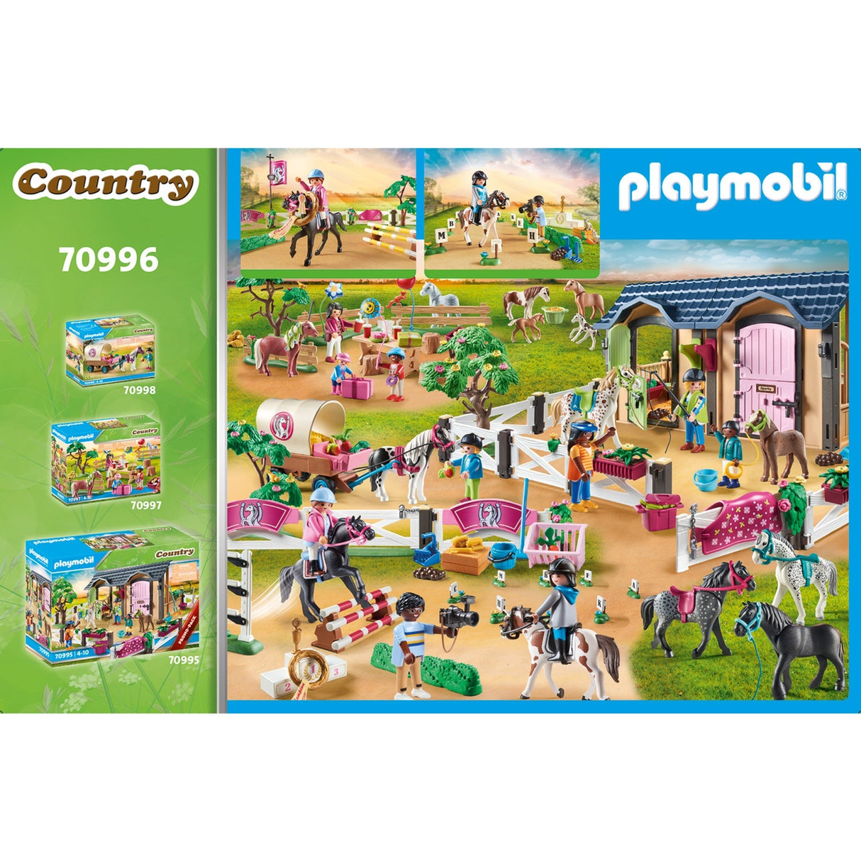 PlayMobil Country Rij Row Tournament 70996