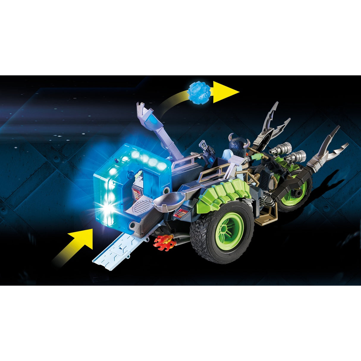 PLAYMOBIL Top Agents Arctic Rebels snow trike