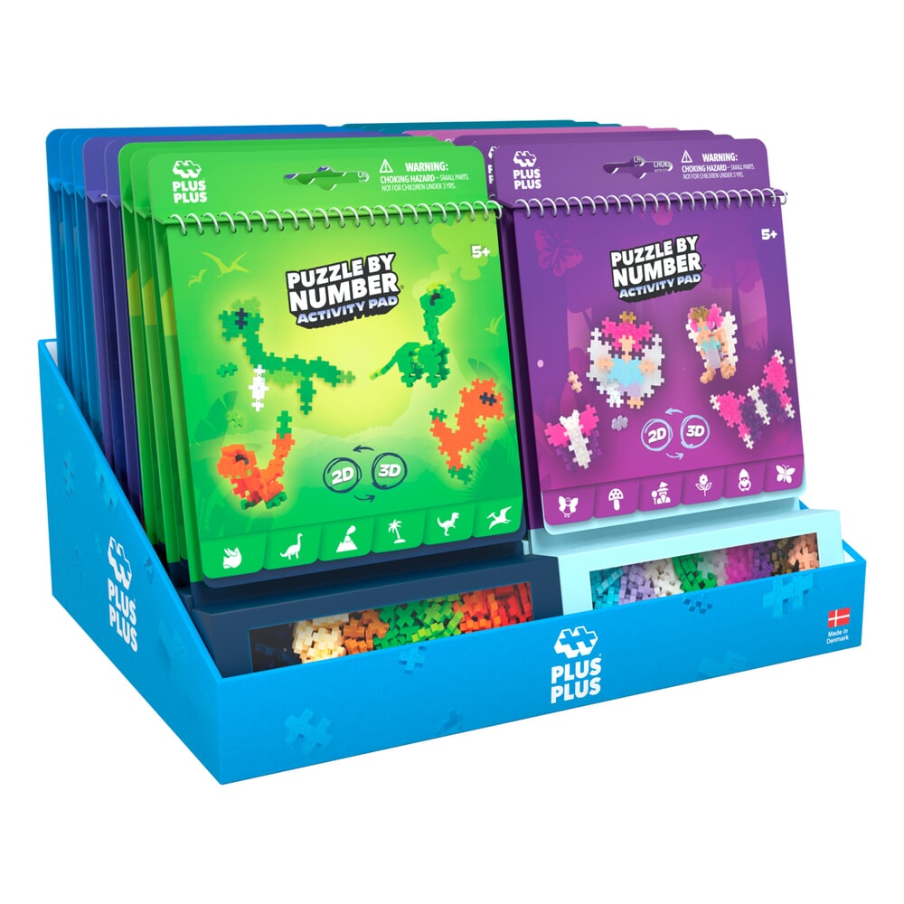 Plus plus plus-plus activity pad display ss26 - 16 pcs (7517)
