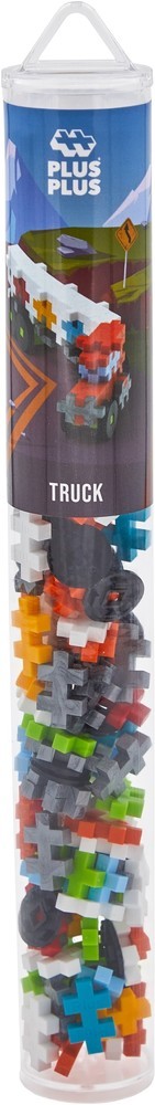 Plus plus tube vrachtwagen plus-plus: 100 stuks (4287)