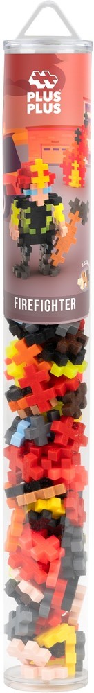 Plus plus tube brandweer plus-plus: 100 stuks (4294)