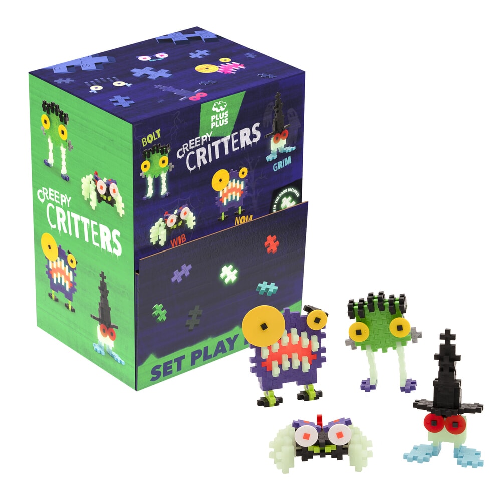 Plus plus plus-plus creepy critters display: 48 stuks. (5179)