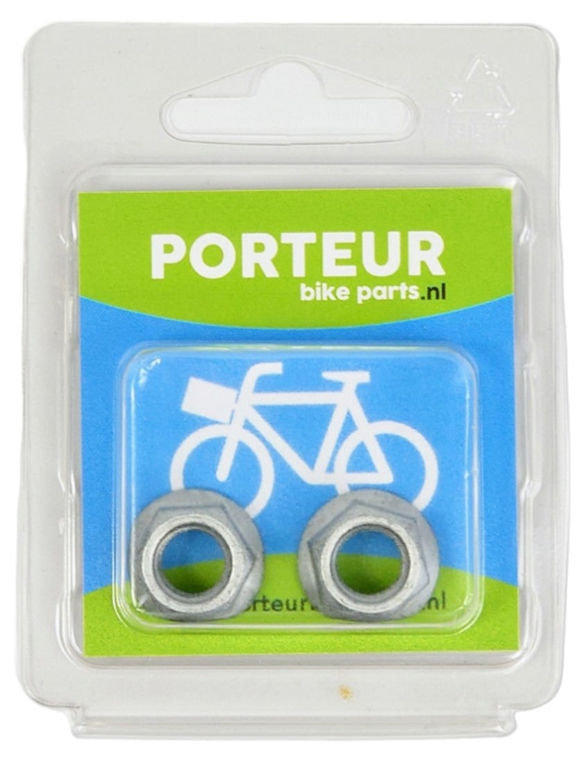 Porteur axle nut Shimano brake hub